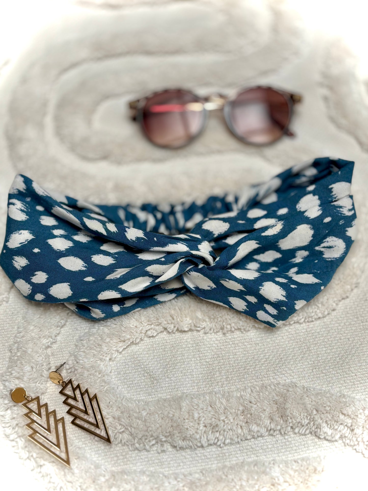 Indira bleu leopard