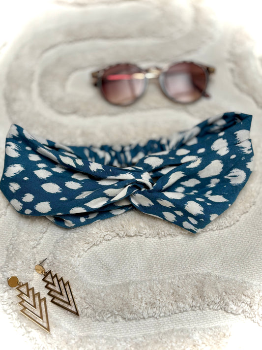 Indira bleu leopard