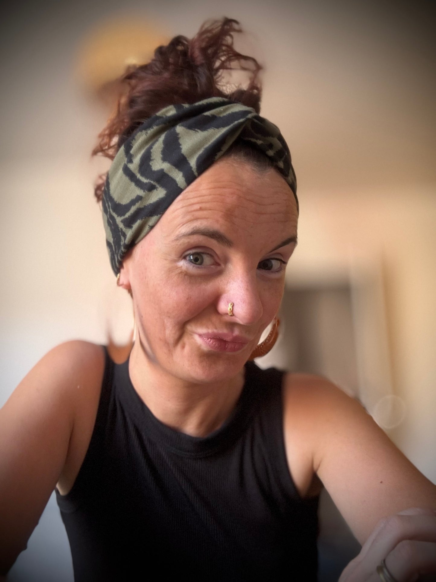 Indira léopard kaki