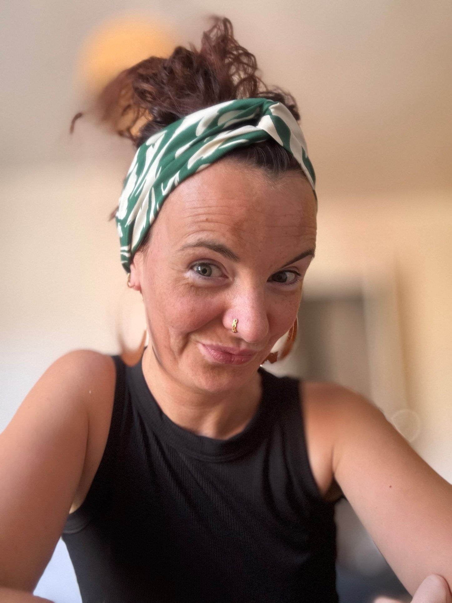 Indira zèbre vert