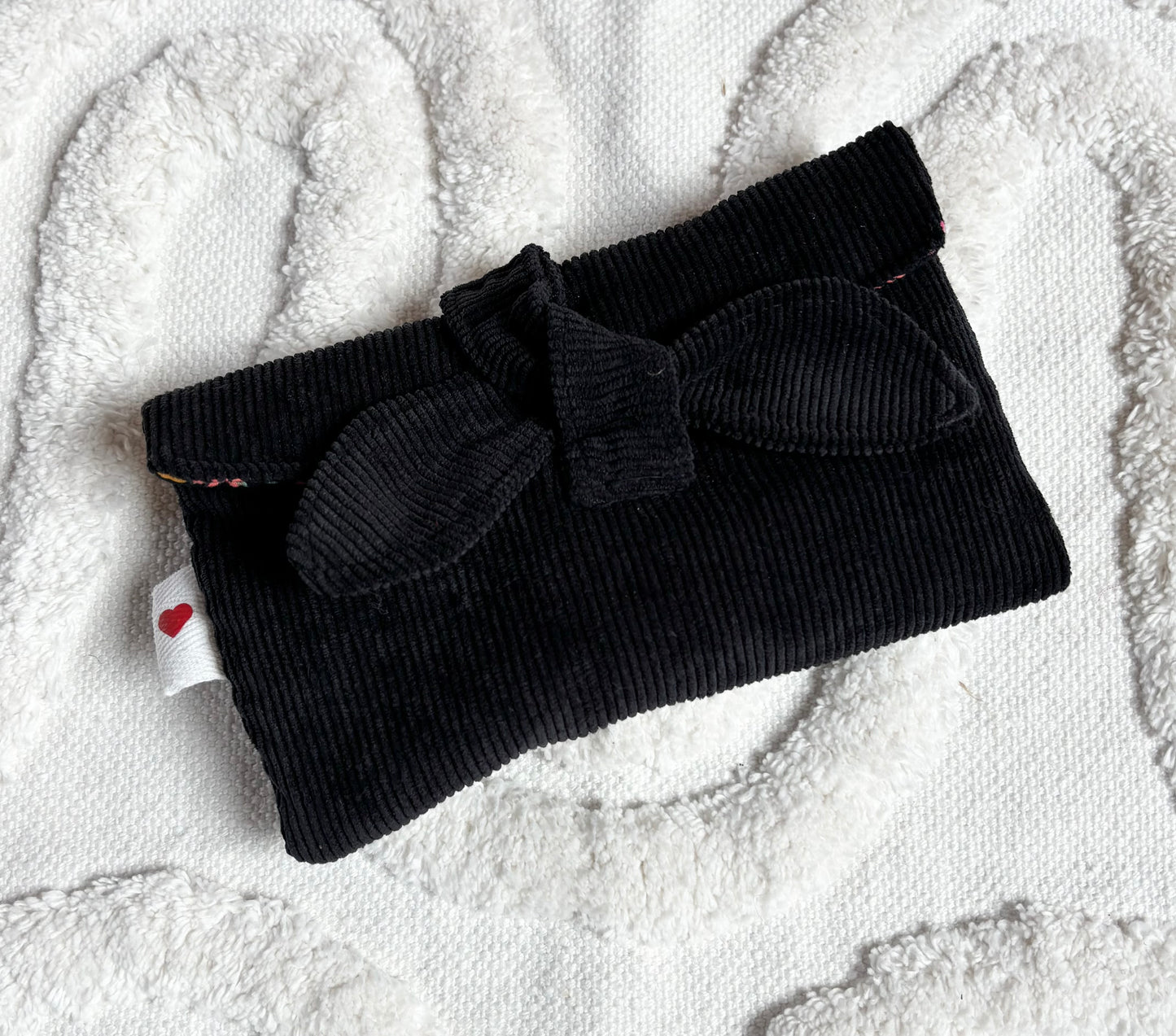 Pochette Alma velours cotelé
