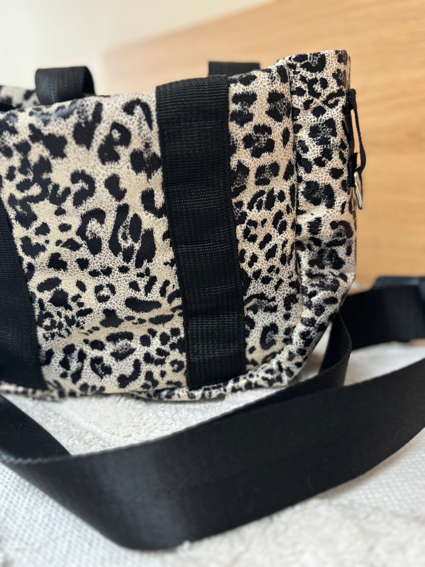 Sac Sole SueGiu –Leopard Or | Édition Limitée