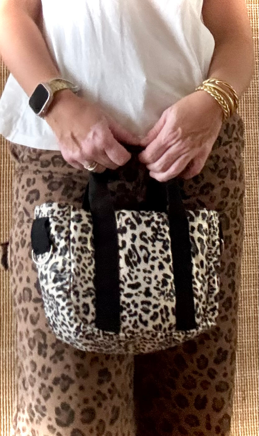 Sac Sole SueGiu –Leopard Or | Édition Limitée