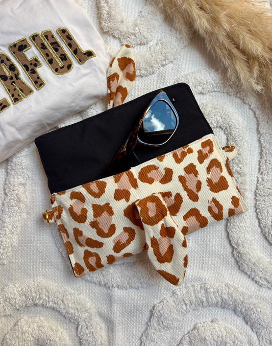 Pochette Alma leopard terracotta (édition ultra limitée)