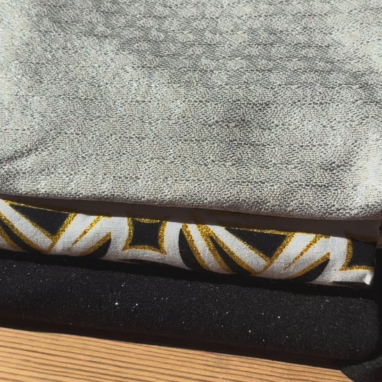 "Tissu brillant à paillettes – éclat raffiné pour des accessoires lumineux et élégants"